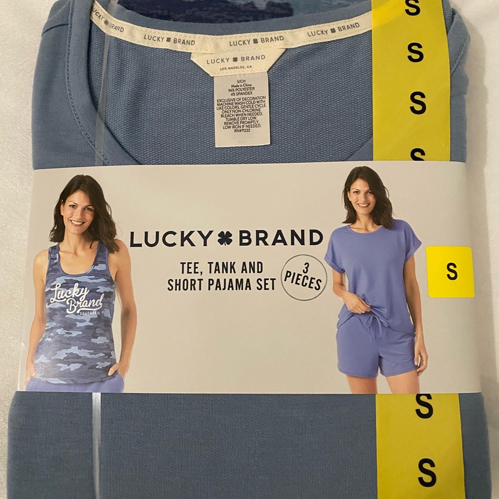 Brand new 3-piece Lucky Brand pajama set.